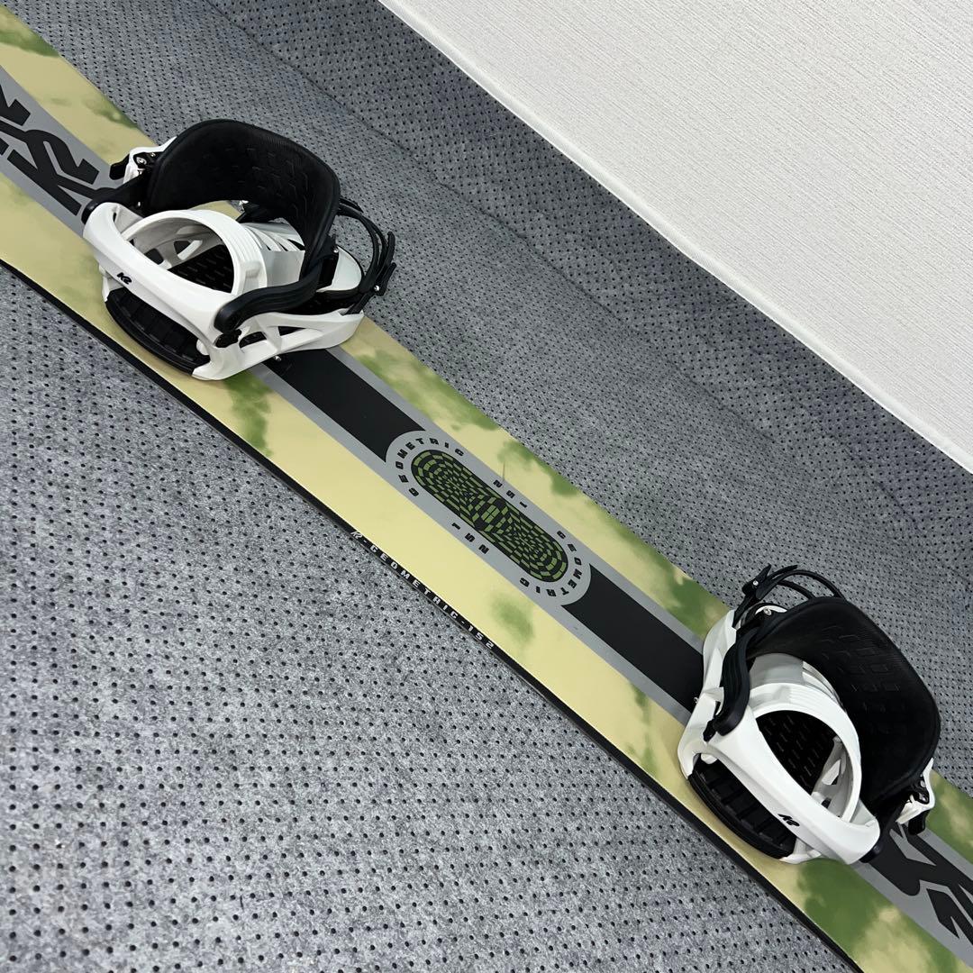 数回使用 152cm GEOMETRIC×K2 SONIC Lサイズ