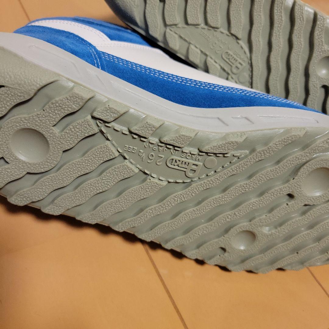 【未使用】青白スエードハイカット安全靴