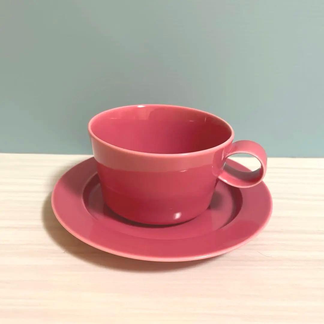 イイホシユミコ アンジュール ピンク 廃盤 カップ ソーサー - メルカリ