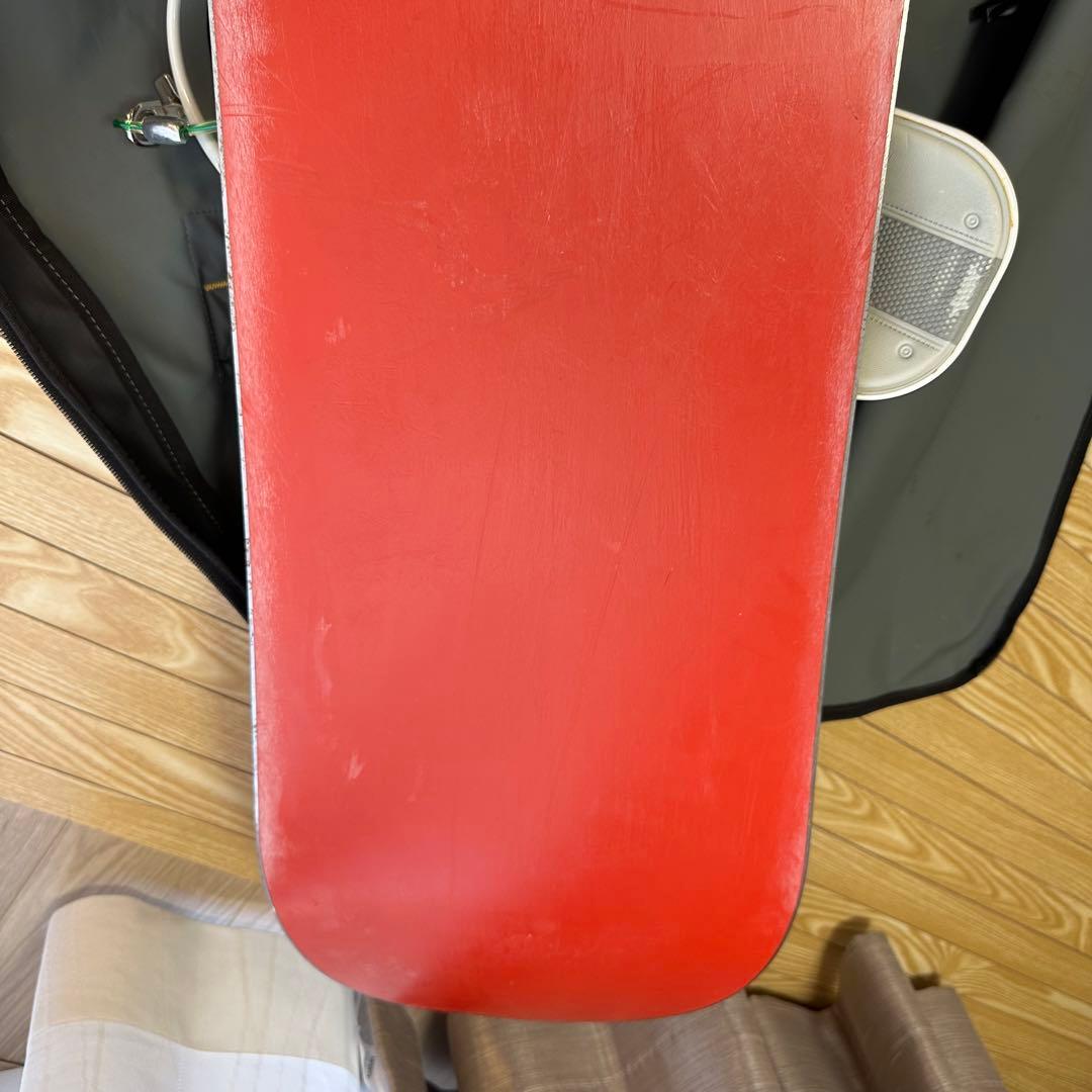 BURTON スノーボード板　ビンディング、収納ケースバッグ