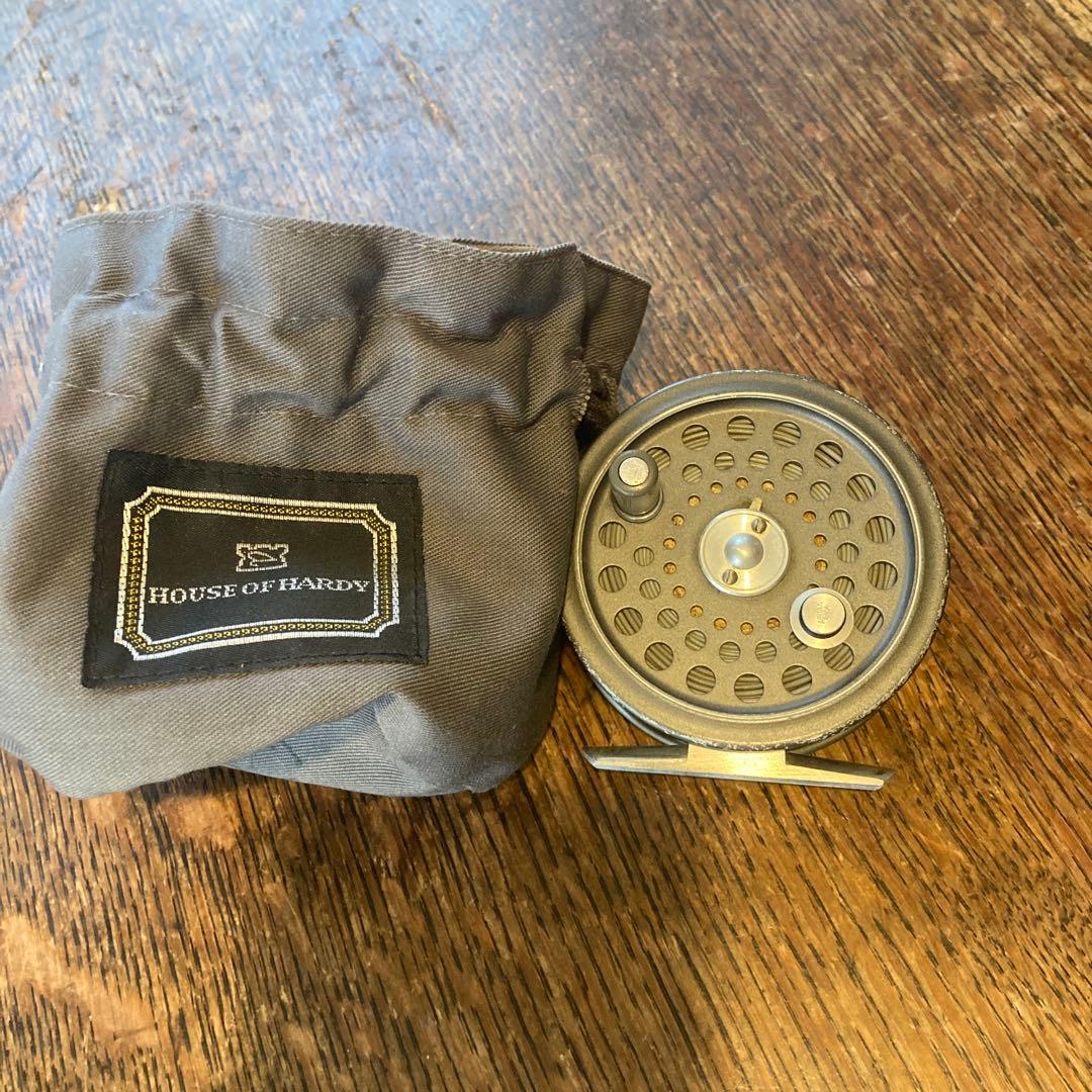 ハウスオブハーディ、フライリール 収納袋付き.　JLH ULTRALITE #５