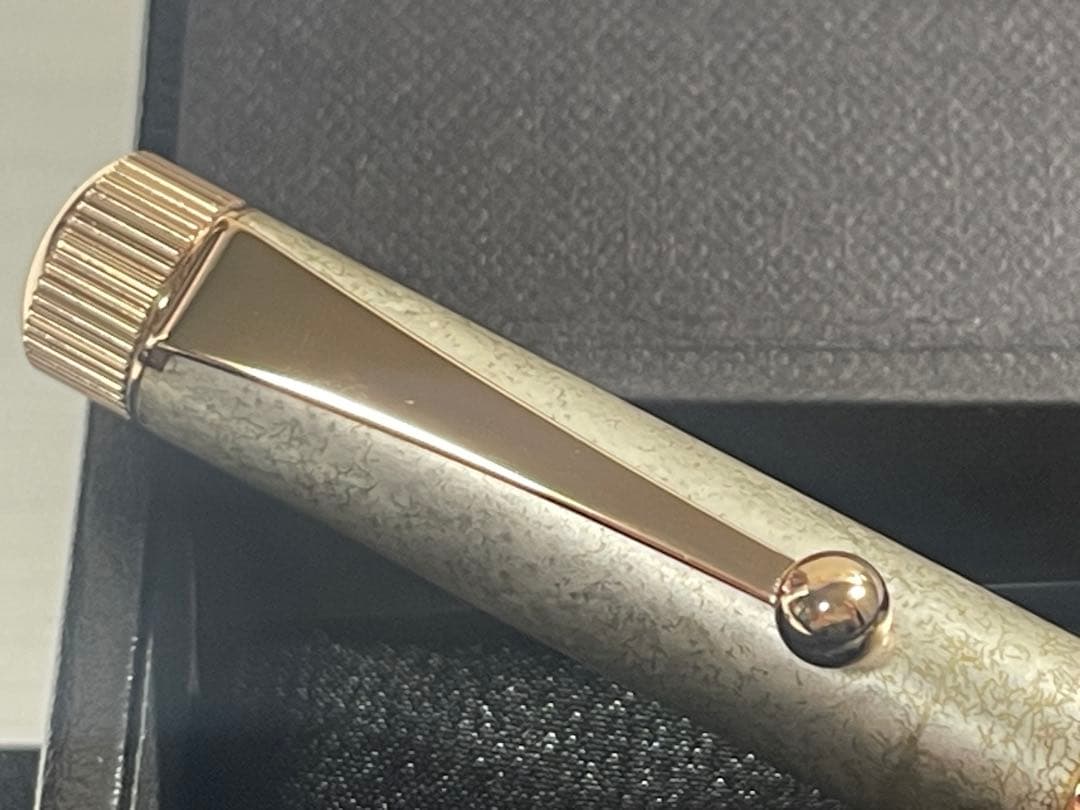 伊東屋 ロメオＮｏ．3 斑紋純銀色 アプリコットゴールド 【限定品】《匿名配送》