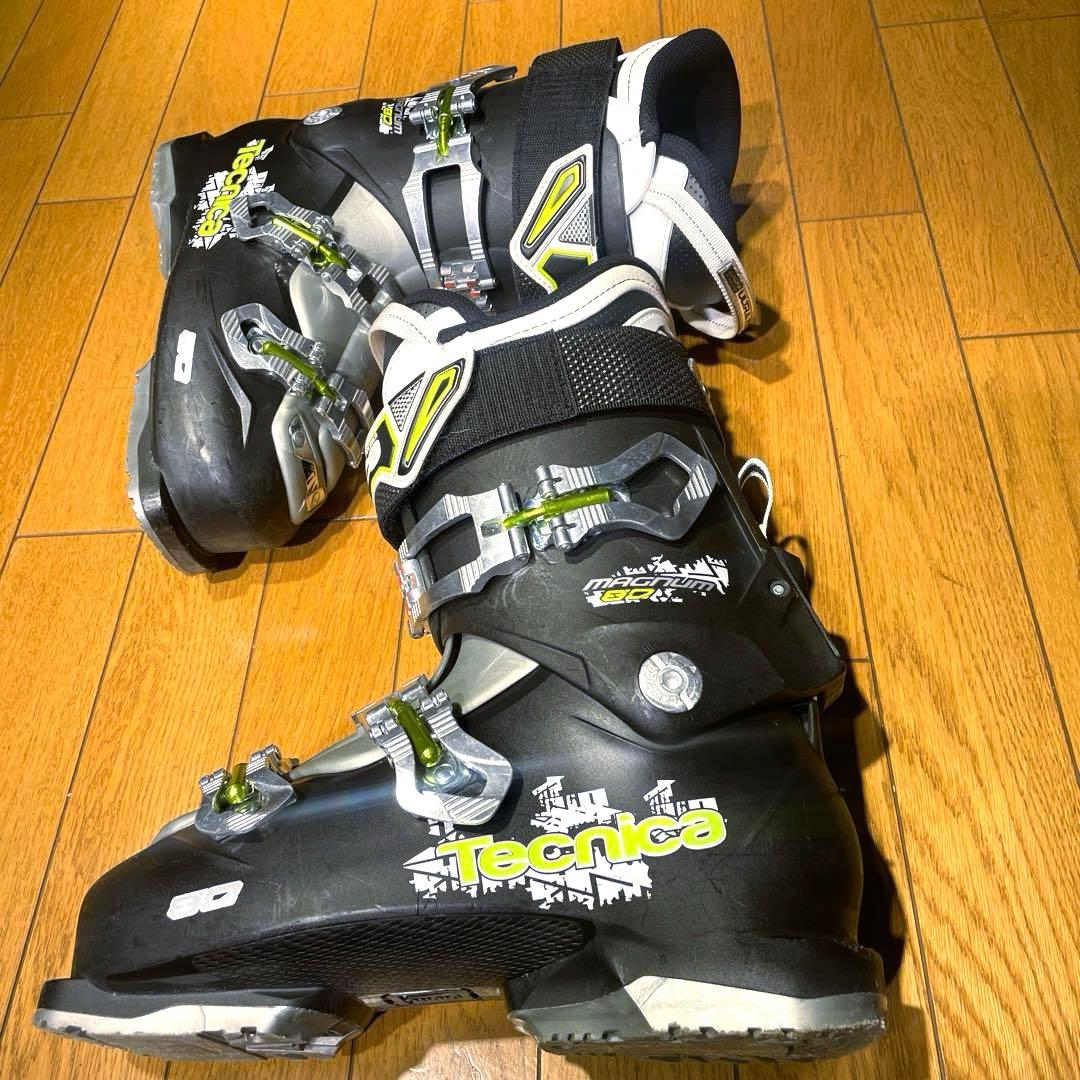 快適幅広TECNICAテクニカ MAGNUM80 26.0-26.5cm初中級向