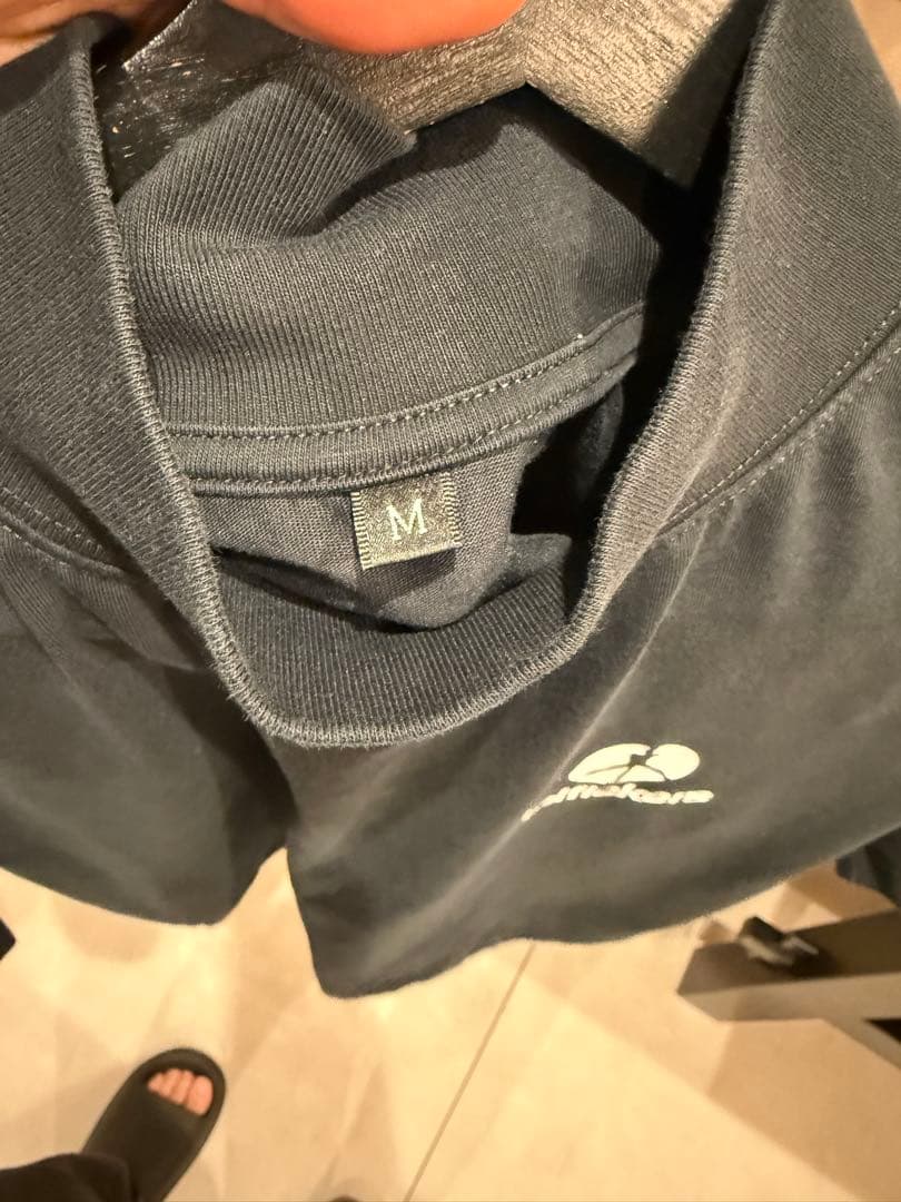 【新品】Golfickers モックネック（黒）