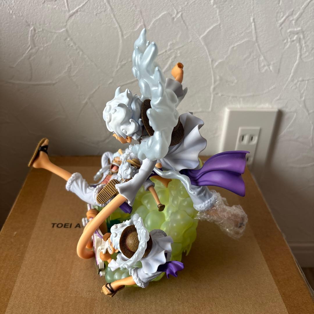 「開封美品」東映アニメーション限定　ワンピース　ギア5 フィギュア