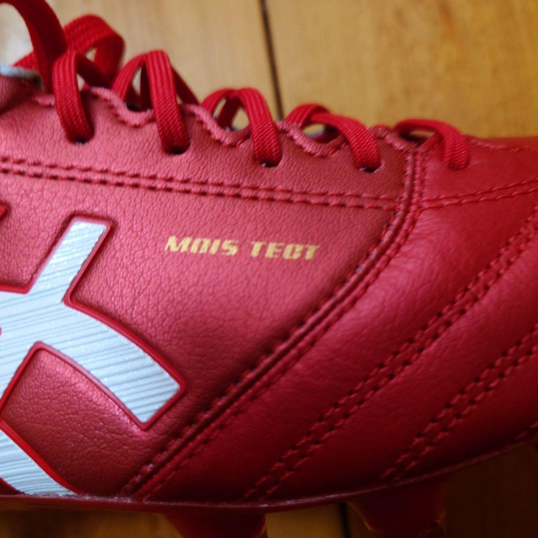 ASICS スパイクシューズ レッド