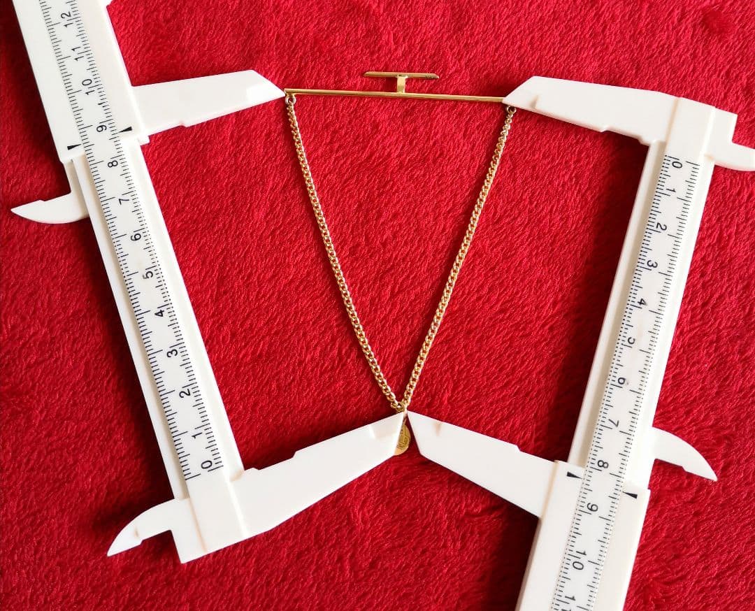 ピンバッジ兼カフス レア物 AAJD 14金 金張りシルバー製ピン C58