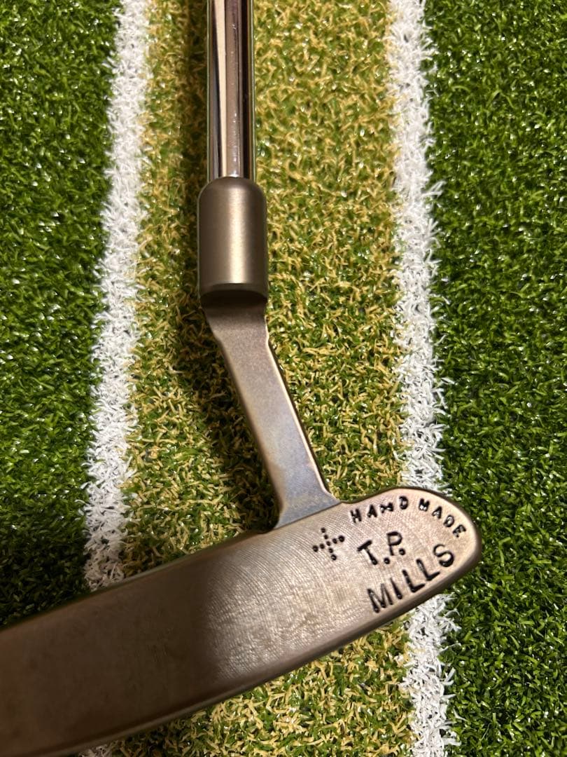 T.P. MILLS ハンドメイド　ピン型パター　TRADⅡ JSDM