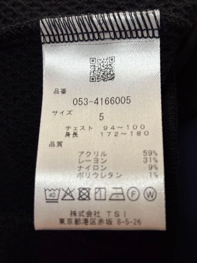 新品！PEARLY GATES パーリーゲイツ　ゴルフジャケット黒サイズ5 日本