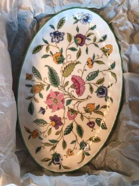新品 未使用】英国ミントン Minton ハドンホール 花柄の皿 - メルカリ