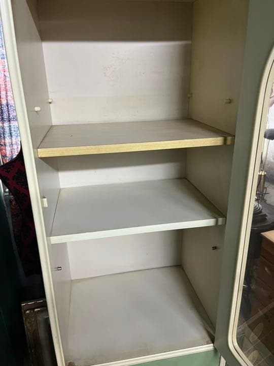 アーチ型 飾り棚 食器棚 昭和レトロ レトロポップ インテリア 当時物