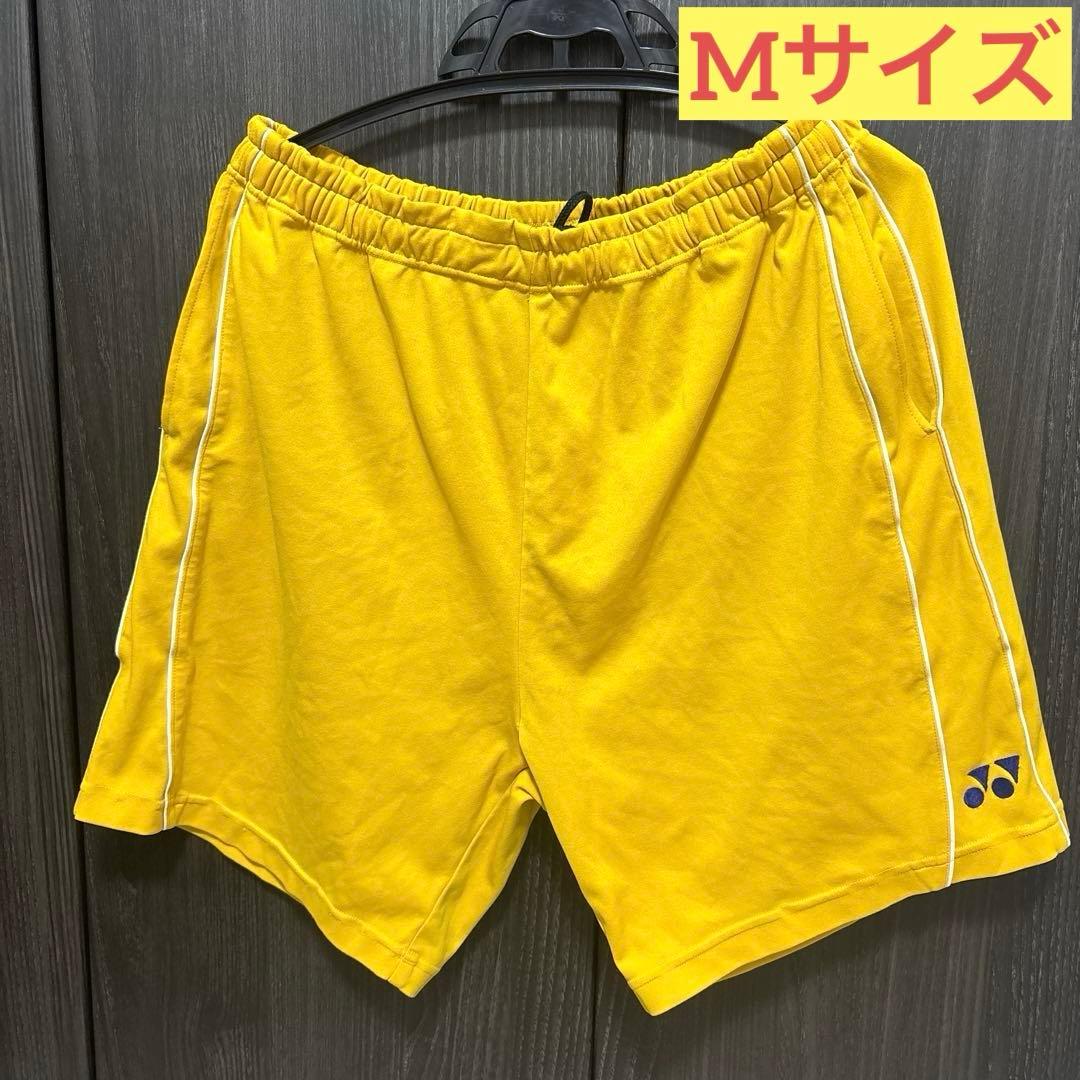 YONEX バドミントン ハーフパンツ M イエロー - メルカリ