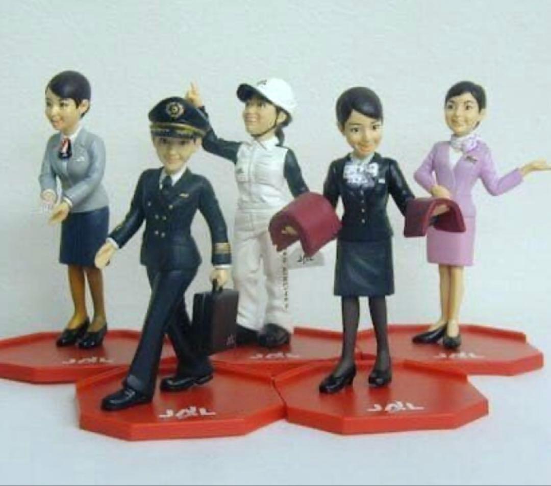 【新品未開封】JALオリジナル 相武紗季ちゃんフィギュアセット　非売品　美品