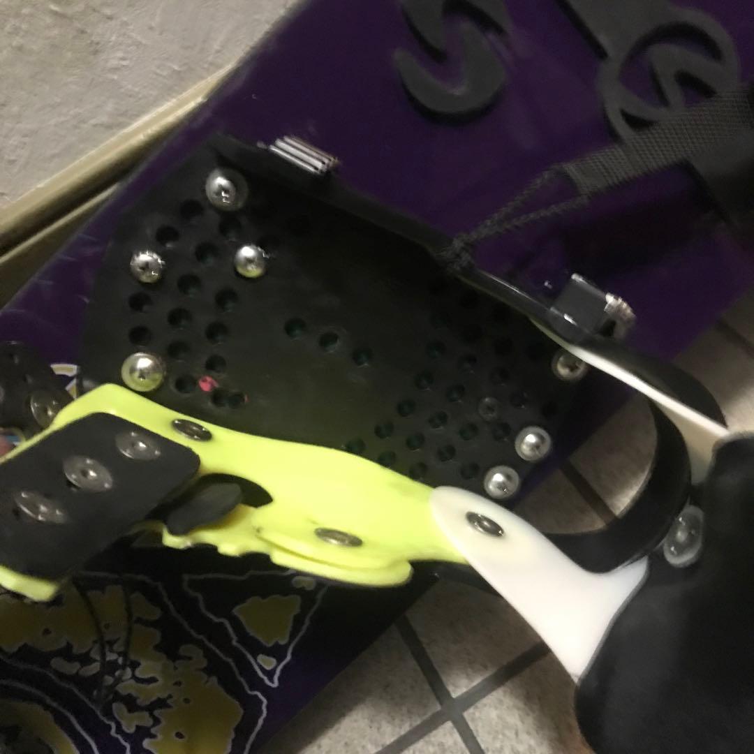 シムス　145フリースタイルスノーボード　ビンデング付き　レア物