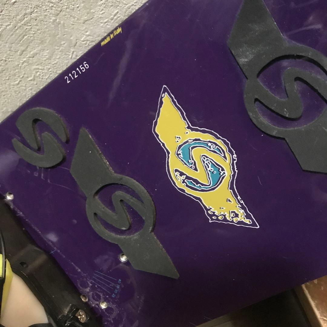 シムス　145フリースタイルスノーボード　ビンデング付き　レア物