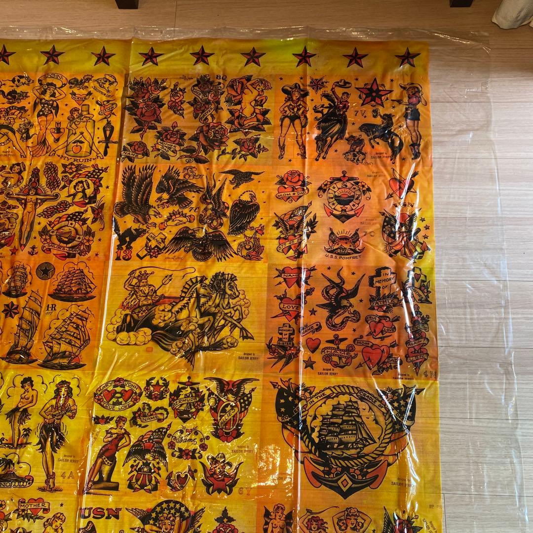 SAILOR JERRY シャワーカーテン