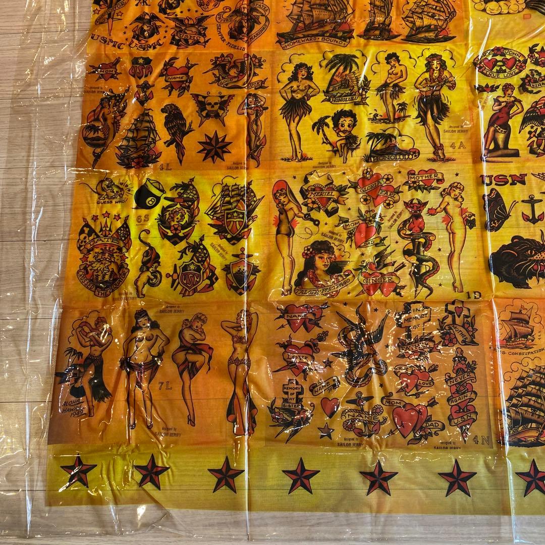 SAILOR JERRY シャワーカーテン