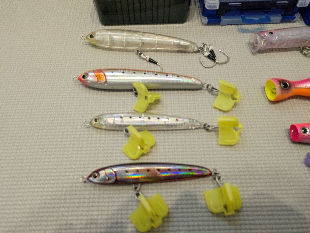 青物ルアーセット、ラピード、リライズ、フィード、ポップクイーン、バレットブル