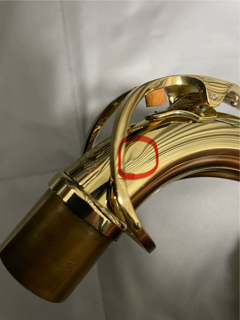 セルマー　アルトサックス　ネック　SA80 SERIES2（ゴールドラッカー）