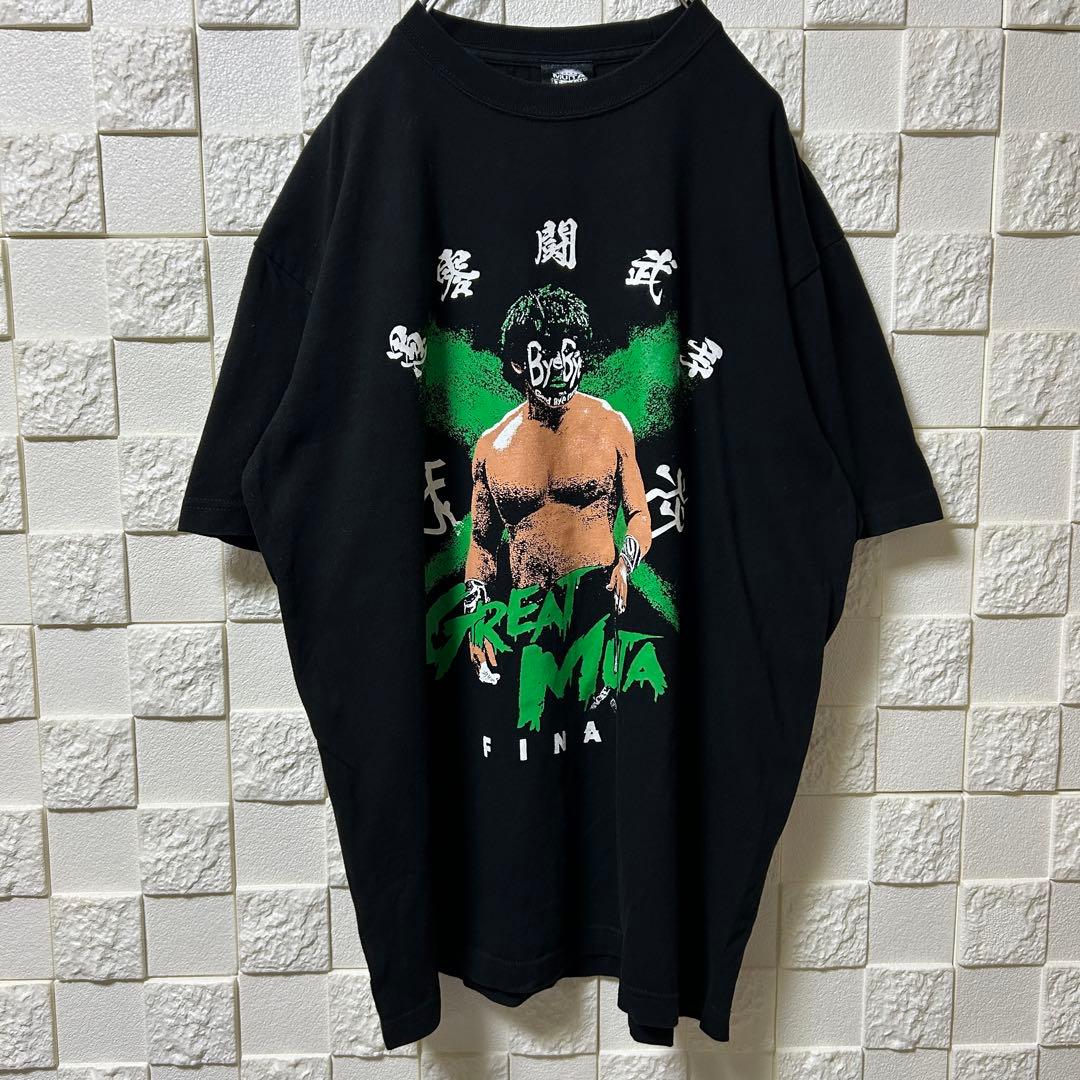 グレートムタ 引退記念 BYE-BYE 限定 Tシャツ 武藤敬司 - メルカリ