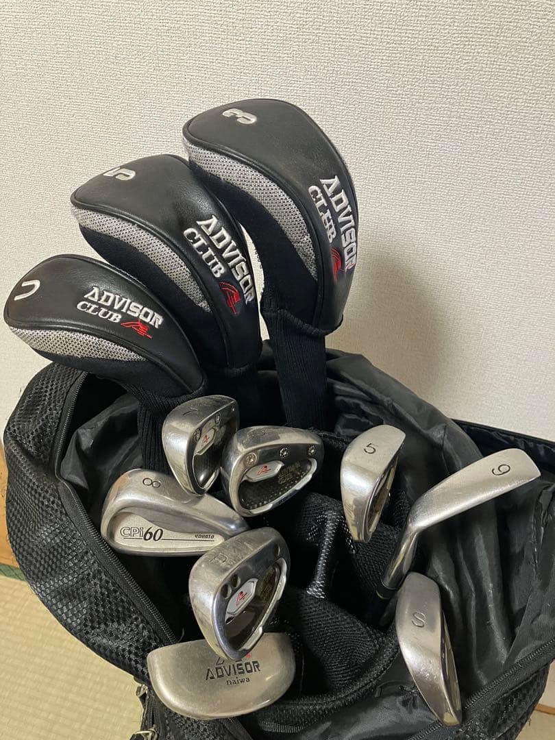 ADVISOR CLUB ゴルフバッグ クラブセット