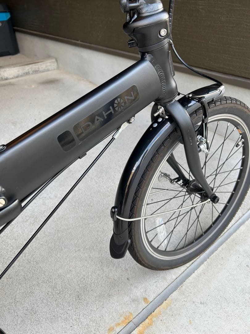 超美品　折りたたみ自転車 DAHON HIT シート　ペダル　新品未使用ブラック