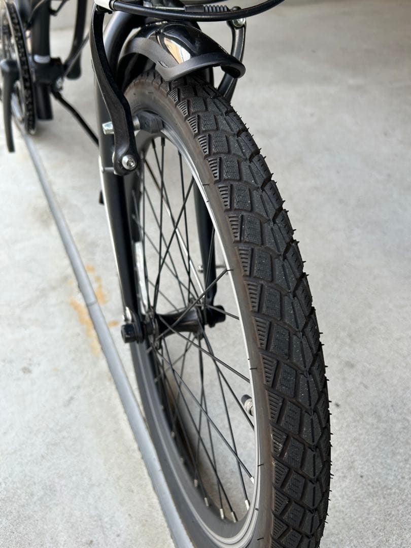 超美品　折りたたみ自転車 DAHON HIT シート　ペダル　新品未使用ブラック