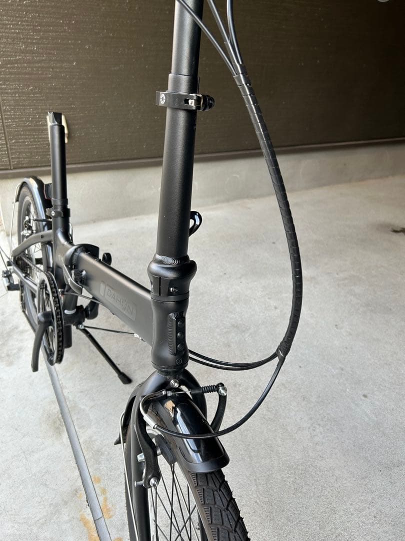 超美品　折りたたみ自転車 DAHON HIT シート　ペダル　新品未使用ブラック