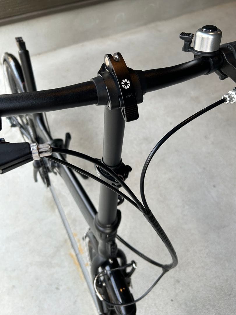 超美品　折りたたみ自転車 DAHON HIT シート　ペダル　新品未使用ブラック