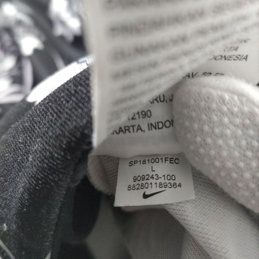 NIKE　トラックジャケット　ボタニカル　花柄　ブラック　L