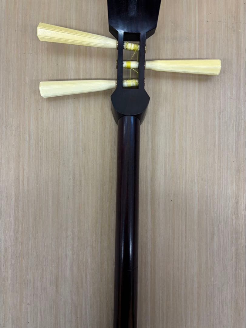 【 三味線 / ケース付き 】 弦楽器 和楽器 音楽 ①