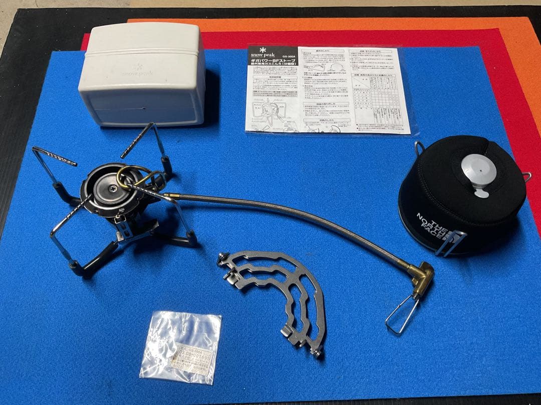 snow peak レア希少品 ギガパワーBFガスストーブ動作良好美品メンテ済み