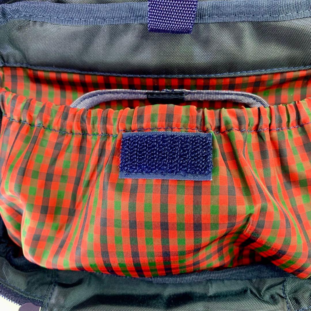 ファミリア familiar おむつポーチ デニム生地 クマちゃん 刺繍