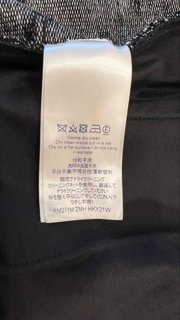 芸能人着用 Louis Vuitton ブルゾン 黒 希少 M ルイヴィトン