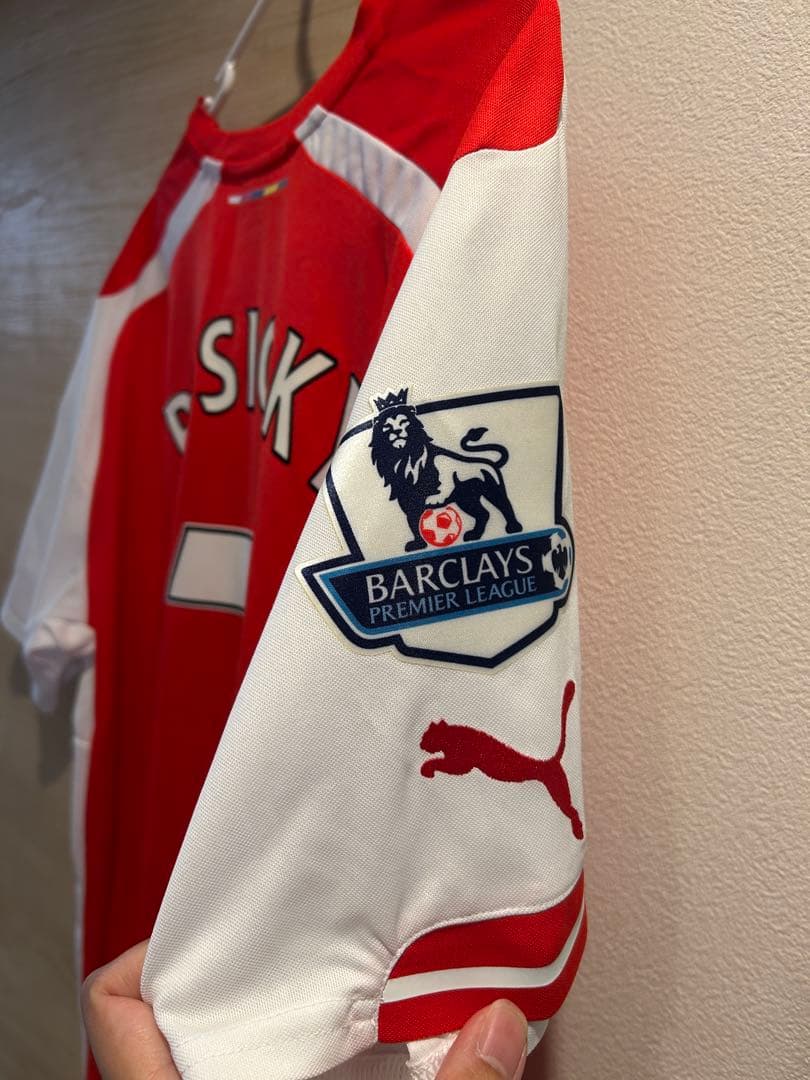 l*4様 正規品 puma 14/15（H）アーセナル ロシツキー ユニフォーム