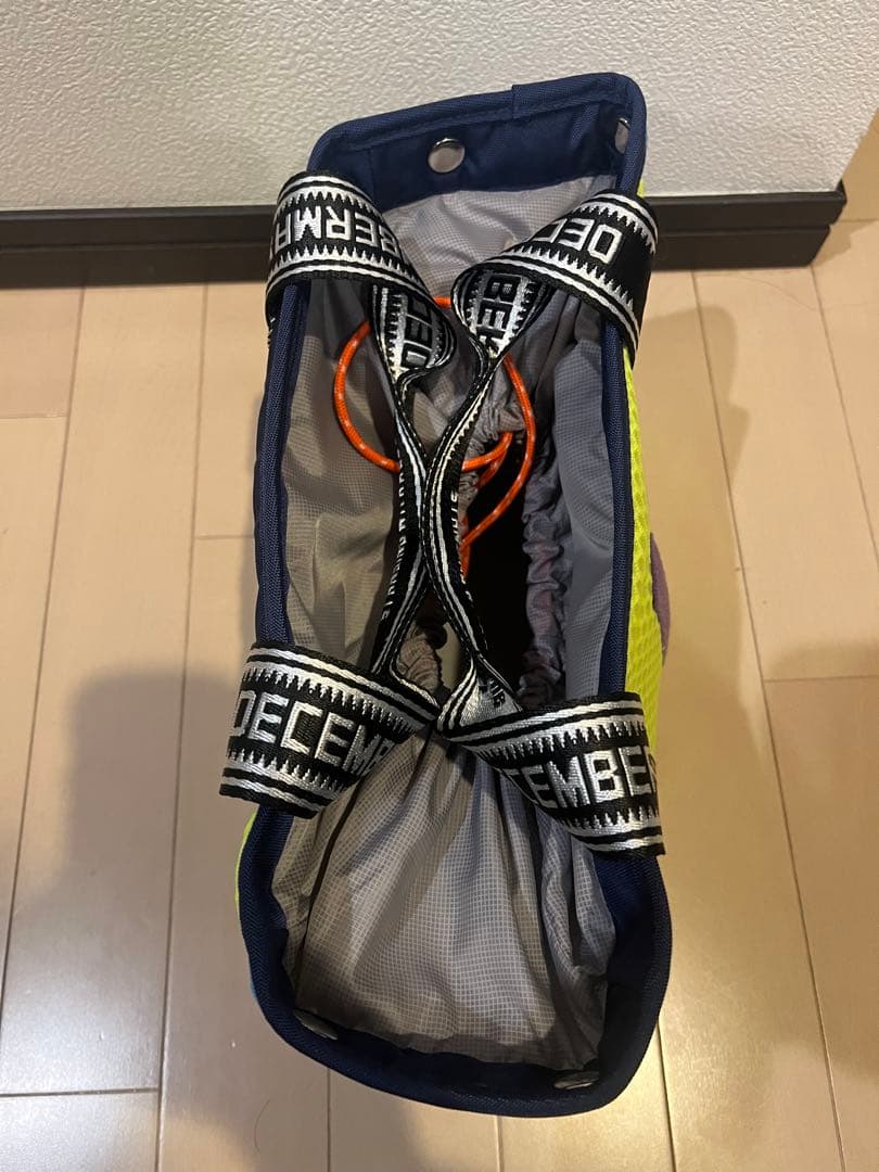 あき　新品　ディセンバーメイ　メッシュトートバッグ