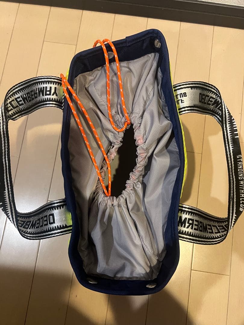 あき　新品　ディセンバーメイ　メッシュトートバッグ