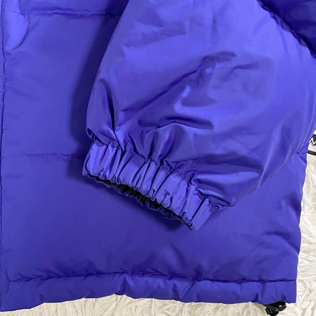 美品　FIRST DOWN ダウンジャケット リバーシブル　肉厚　極暖　黒　青