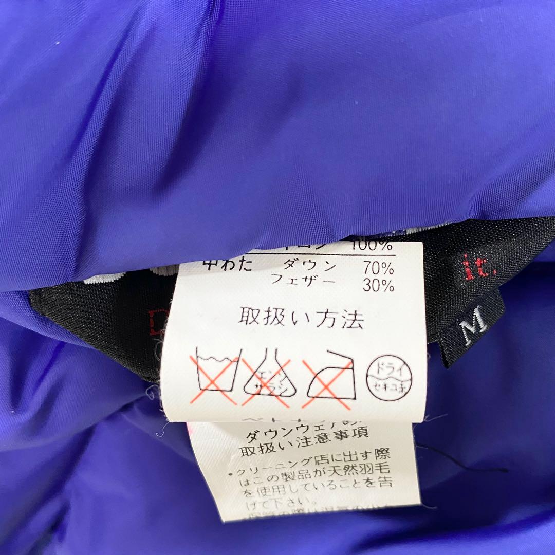 美品　FIRST DOWN ダウンジャケット リバーシブル　肉厚　極暖　黒　青