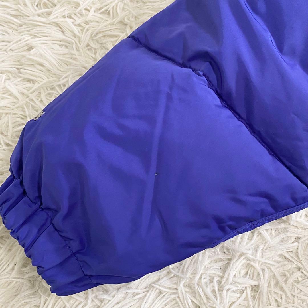 美品　FIRST DOWN ダウンジャケット リバーシブル　肉厚　極暖　黒　青