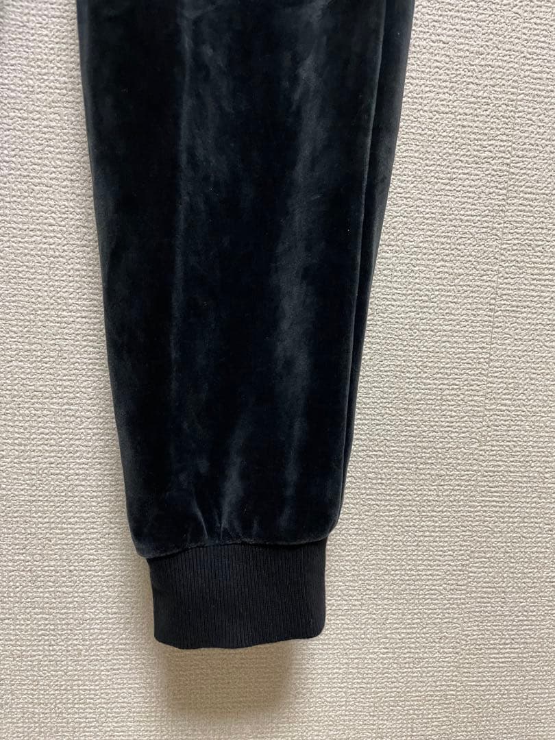 ★ベロア セットアップ★ PUMA トラックジャケット・パンツ ジャージ 黒 L