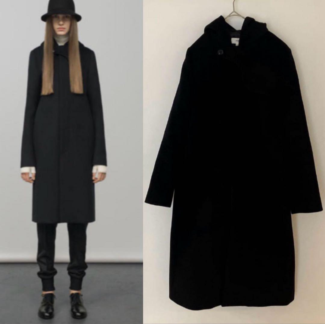 HYKE ハイク メルトン カシミヤ フードコート - メルカリ