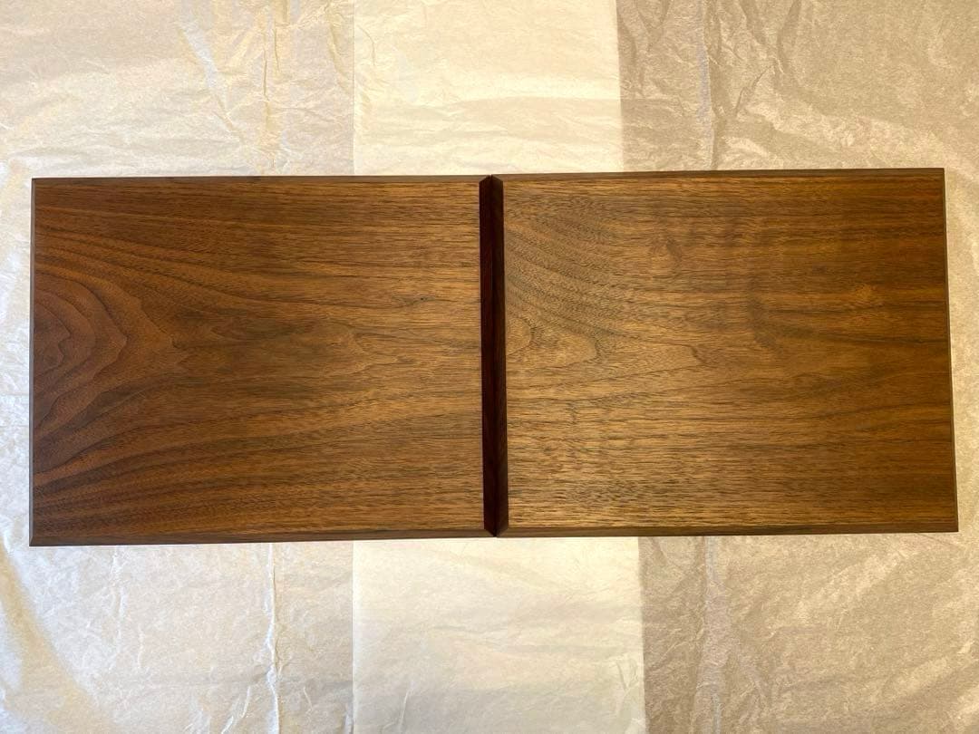 【特価】　高塚和則　一人膳　2客セット　角盆　トレイ　トレー　木工　作家