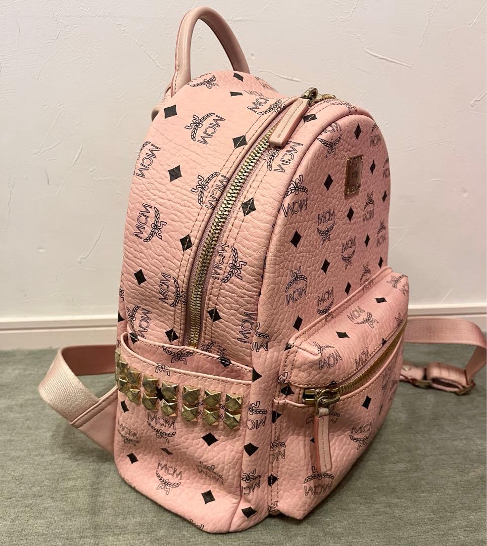 mcm リュック ソフトピンク スモール