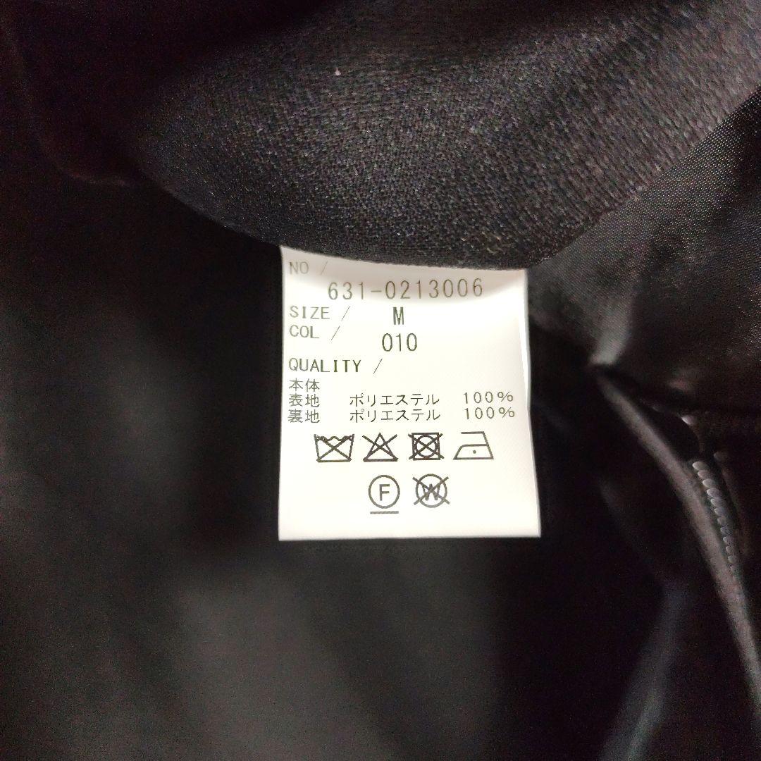 未使用に近いトルネードマート黒４wayフーデッドサイドスリットコート×ジャンパー