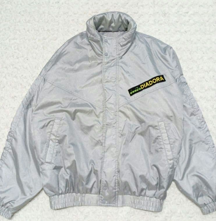 90s DIADORA セットアップ シルバー ジャージ