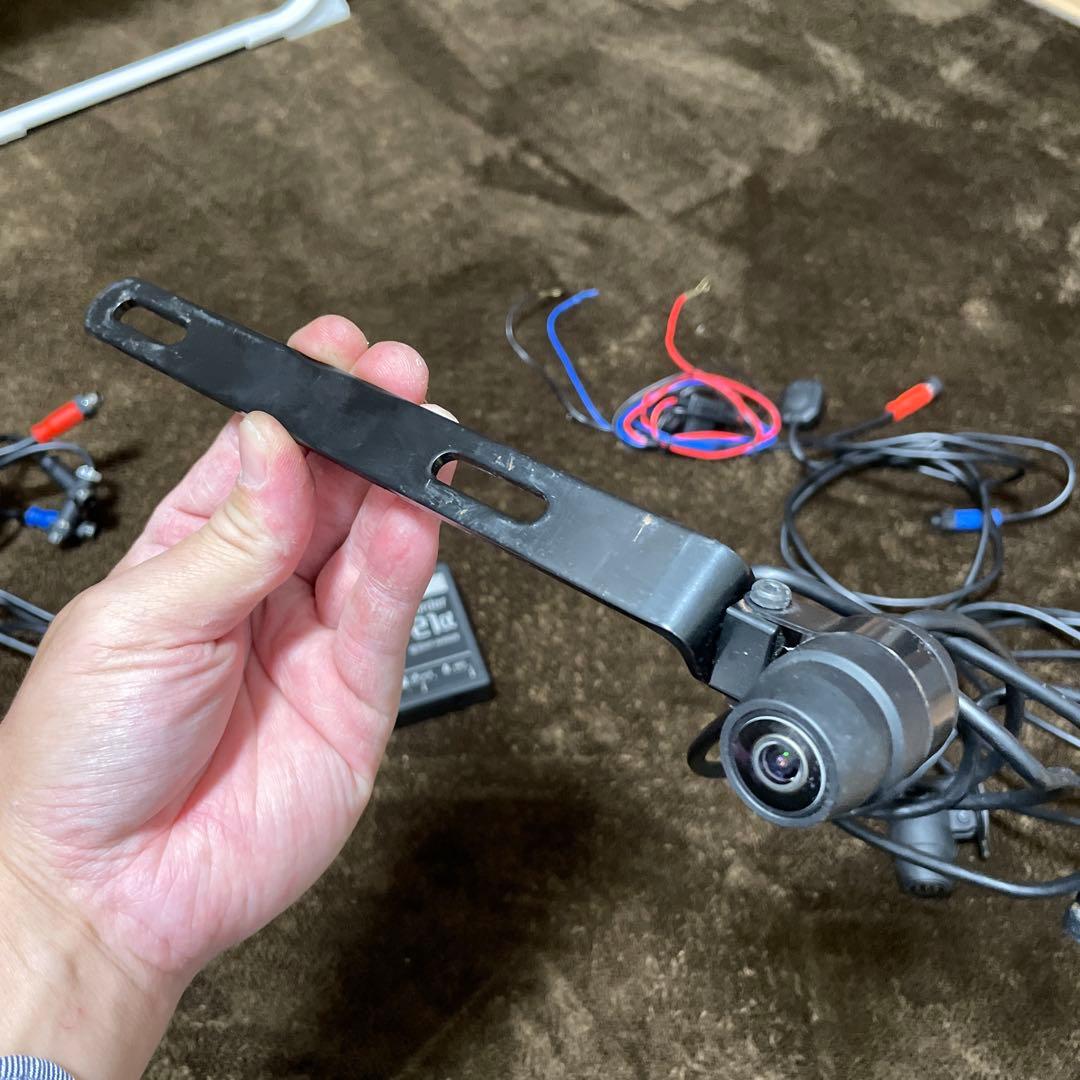 ミツバ バイク用ドライブレコーダー EDR-21α ナンバープレート用ステー付