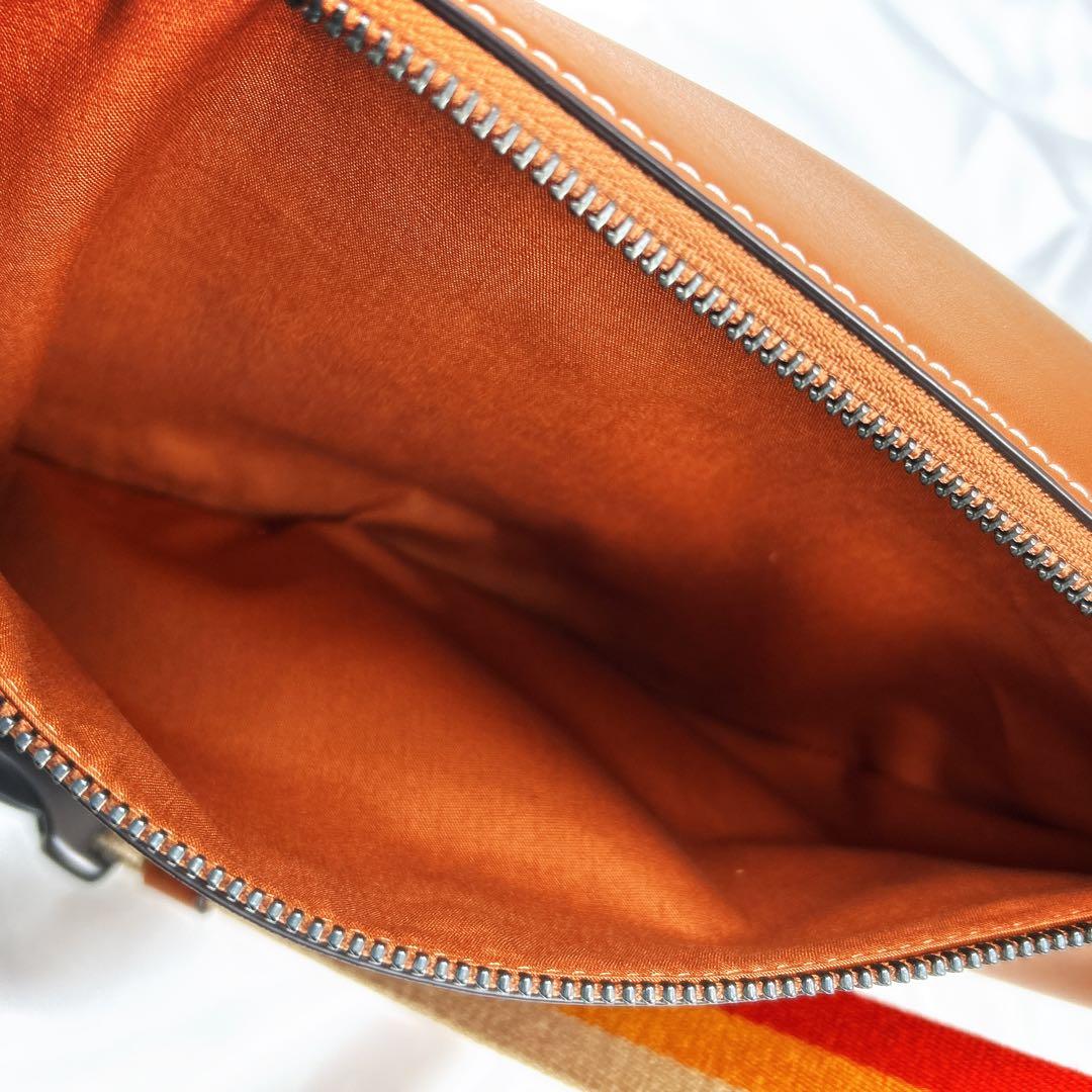 COACH ディズニー ボディバッグ C8491 シグネチャー ミッキーマウス