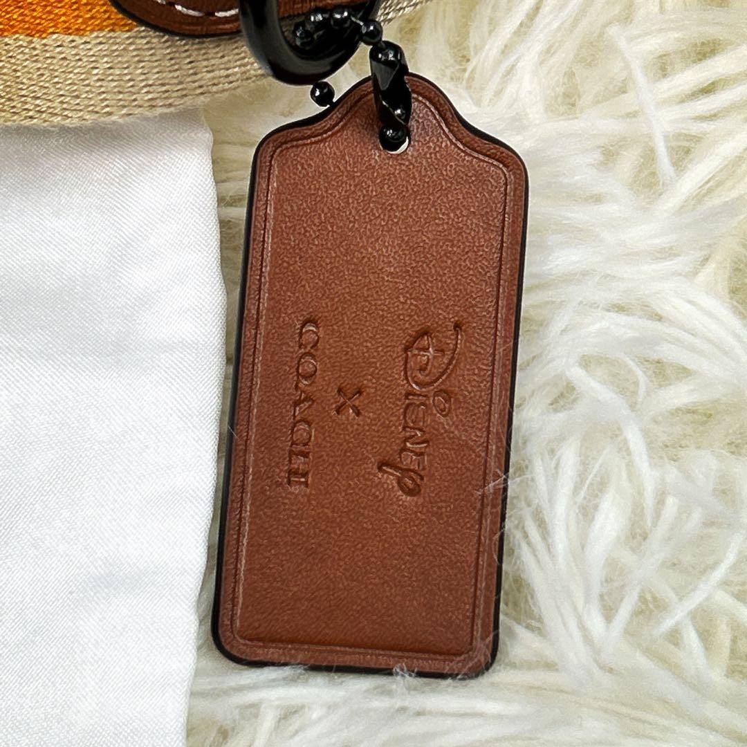 COACH ディズニー ボディバッグ C8491 シグネチャー ミッキーマウス