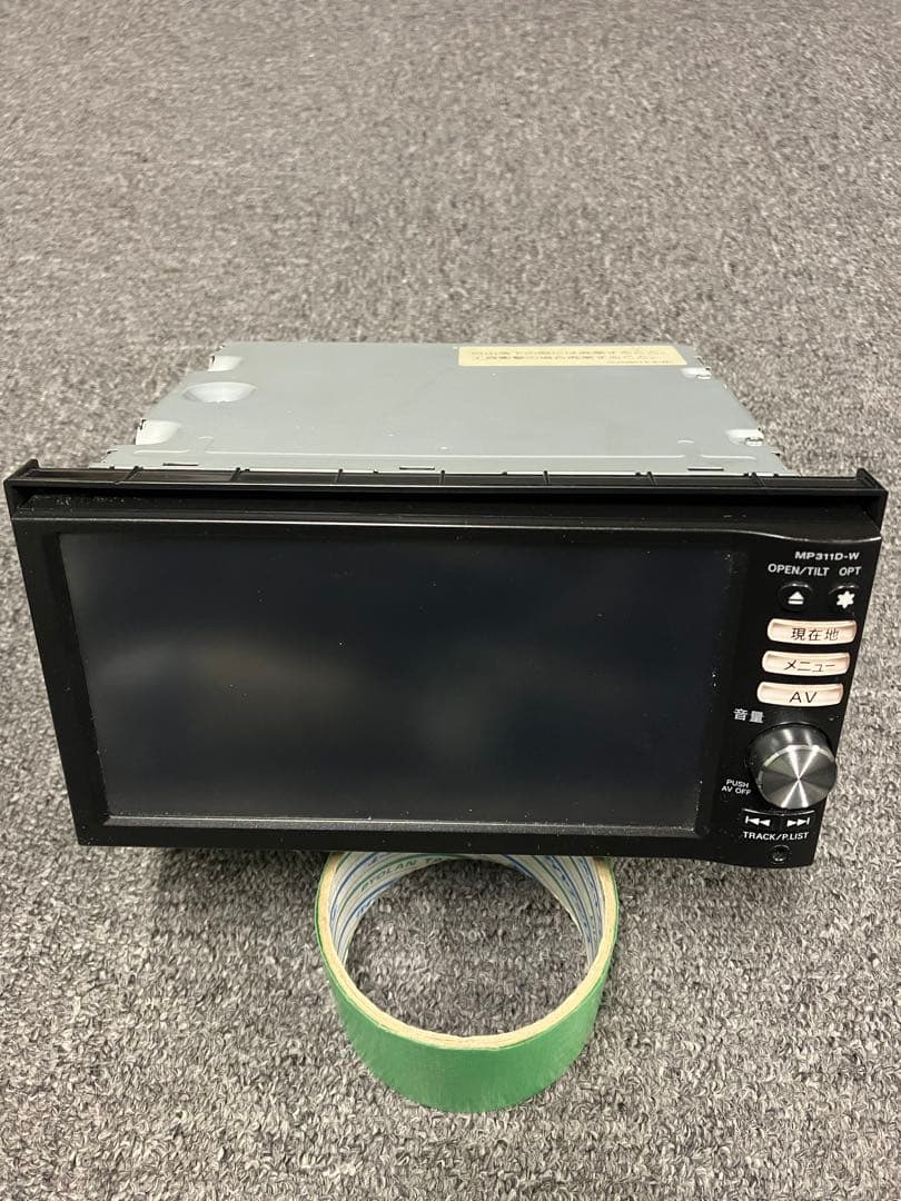 日産純正メモリーナビ MP311D-W 地デジフルセグ